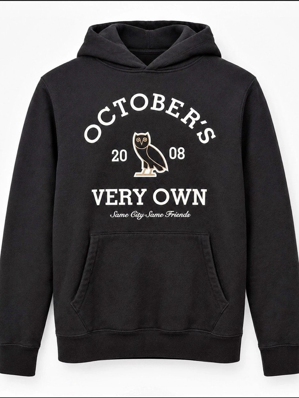 OVO October’s Very Own Owl Hoodie Black Size Small – Drake Streetwear